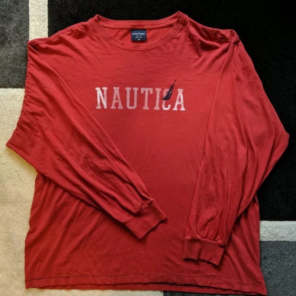 Nautica Long Sleeve Shirt Size XL